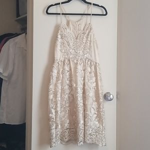 Altar'd State dress, gold, medium